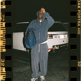 VINTAGE GYM SWEATPANTS WASHED BLUE