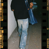 PAINT SPLATTER DENIM