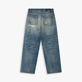BAGGY DISTRESS REPAIR JEANS