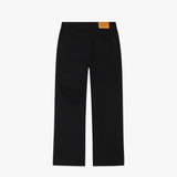 RODEO CUT BLACK RAW JEANS