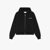 GYM ZIP HOODIE BLACK