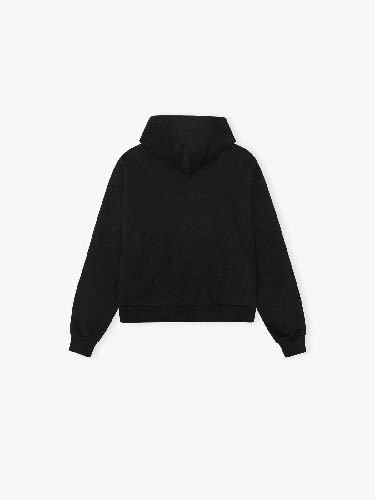 Gym zip hoodie black, alternate product photo