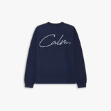 WAFFLE NAVY L/S
