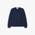 Navy waffle knit thermal long sleeve with ribbed cuffs
