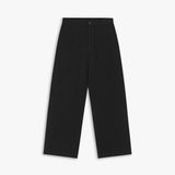 HERRINGBONE BLACK PANTS