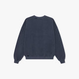 VINTAGE GYM CREWNECK WASHED BLUE
