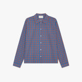 SILVER LAKE FLANNEL ORANGE & BLUE